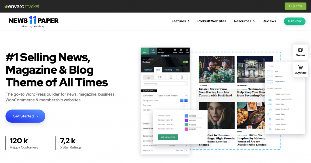 Captura pantalla Newspaper Marketing Estelar