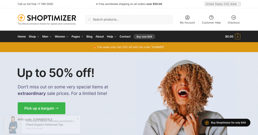 Captura pantalla Shoptimizer Marketing Estelar